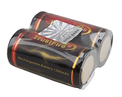 Comprar Baterнa recargable TF 18350 TrustFire 3.7v 1200mAh al mayor